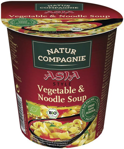 Natur Compagnie Organic Asian Vegetable Noodle Soup 55g
