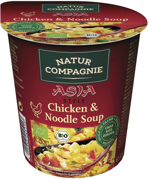 Natur Compagnie Organic Asian Chicken Noodle Soup 55g