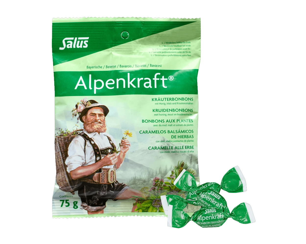 Floradix Alpenkraft Herbal Candies 75g