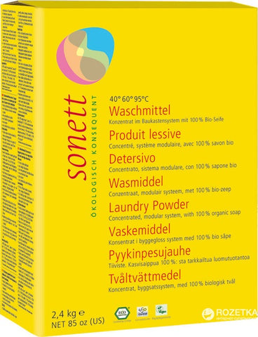 Sonett Laundry Powder Concentrated 2.4kg