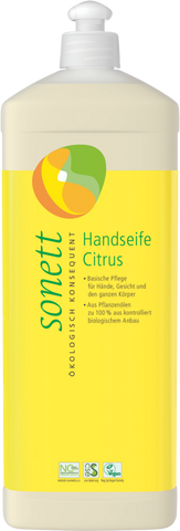 Sonett Citrus Hand Soap 1 Litre