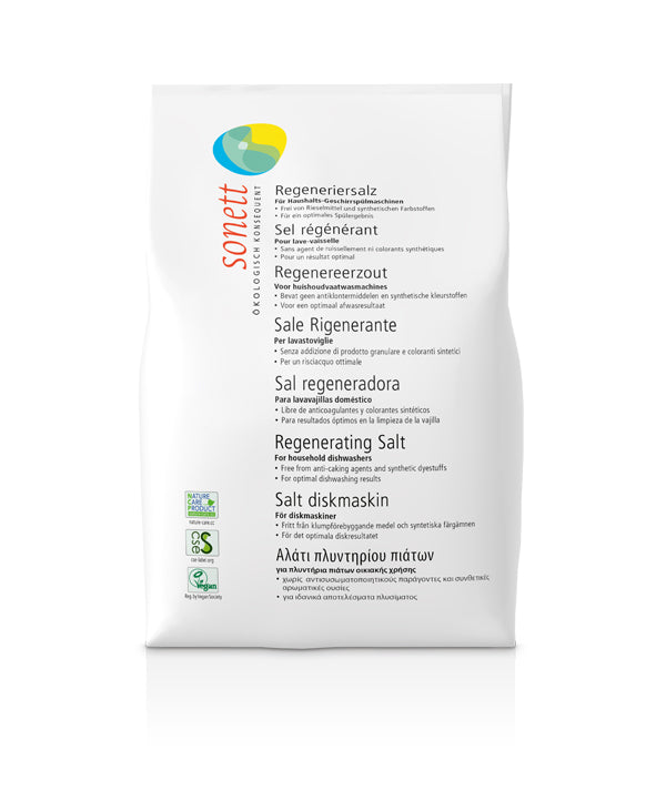 Sonett Regenerating Salt For Household Dishwashers 2KG