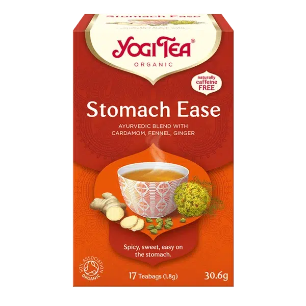 Yogi Tea Stomach Ease 17 Bags - Organic Ayurvedic Digestive Tea