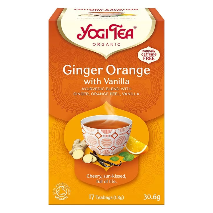 Yogi Tea Organic Ginger Orange/Vanilla 17Bags
