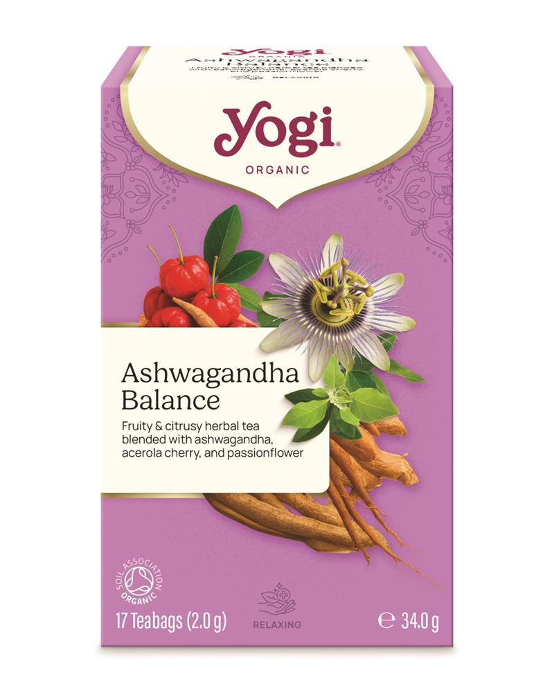 Yogi Tea Organic Ashwagandha Balance Tea 17 Bags