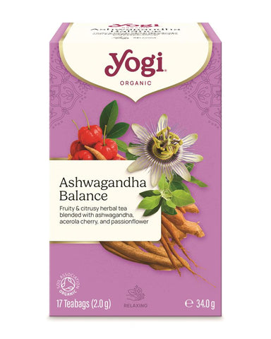 Yogi Tea Organic Ashwagandha Balance Tea 17 Bags