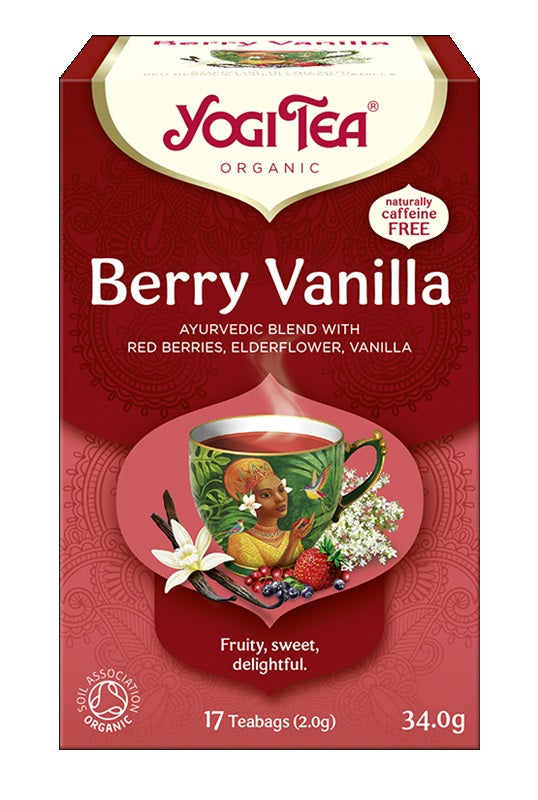 Yogi Organic Berry Vanilla Tea 17 Bags