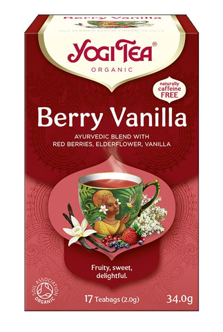 Yogi Organic Berry Vanilla Tea 17 Bags