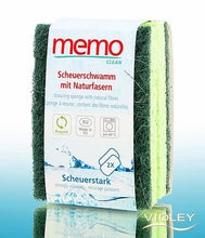 MEMO Recycled Cleaning Sponge 2 Pack