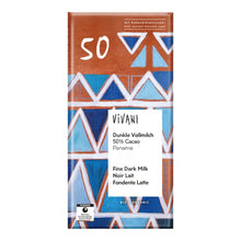 Vivani Organic Chocolate Dark Milk 50% Coconut Sugar 80g