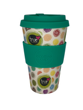 True Natural Goodness Ecoffee Cup Dotty Design