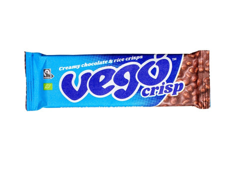 Vego Organic Chocolate & Rice Crisp Bar 40g