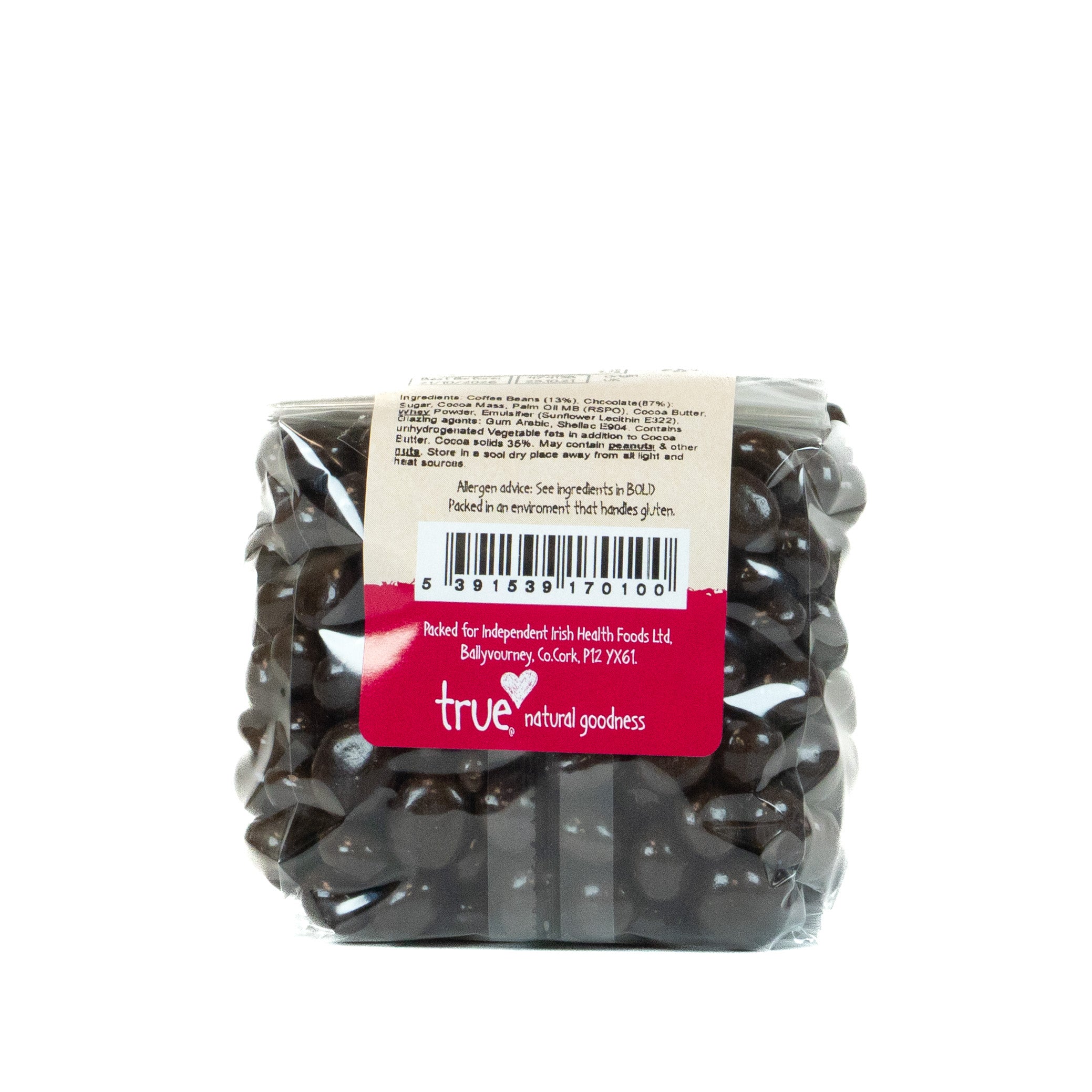 True Natural Goodness Dark Chocolate Coffee Beans 250g