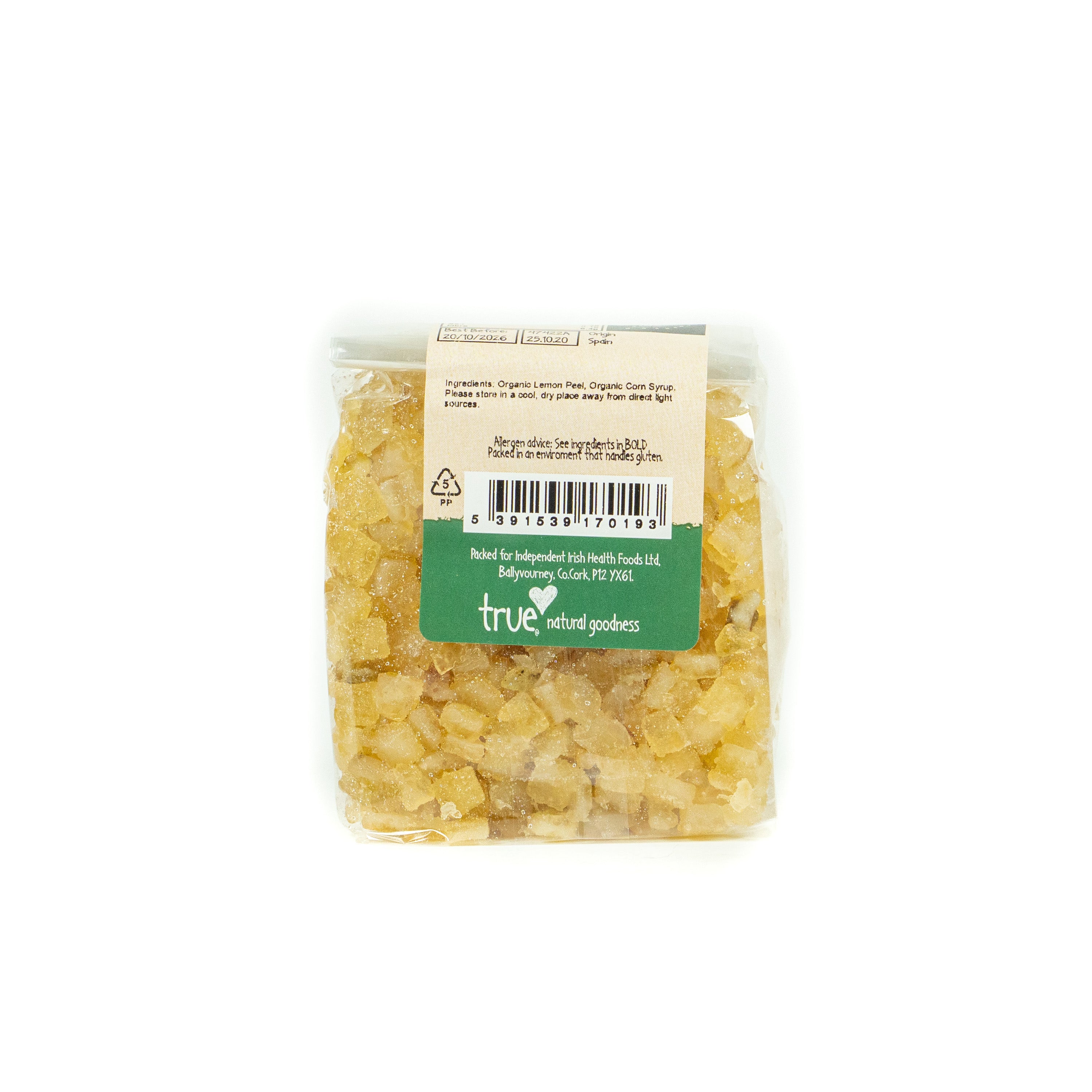 True Natural Goodness Organic Lemon Peel 250g