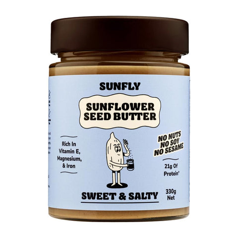Sunfly Sunflower Seed Butter - Sweet and Salty Spreadable 330gr