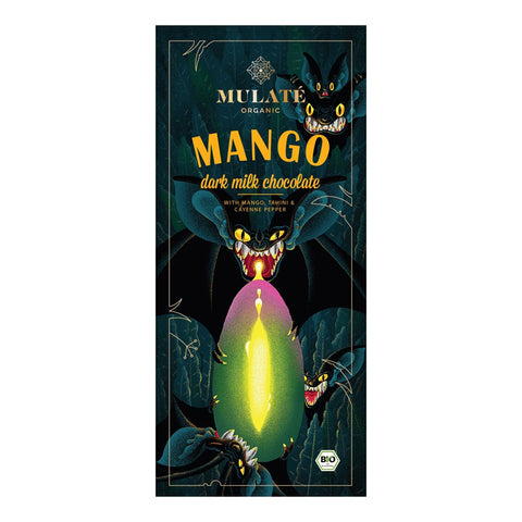 Mulate Organic Mango Dark Chocolate 80g