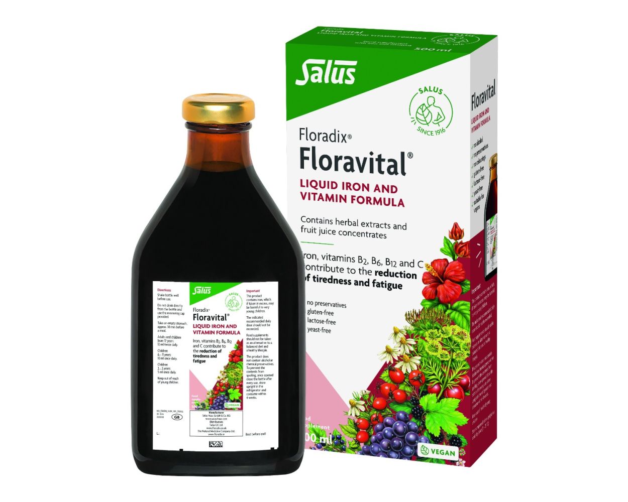 Floradix Floravital 500ml