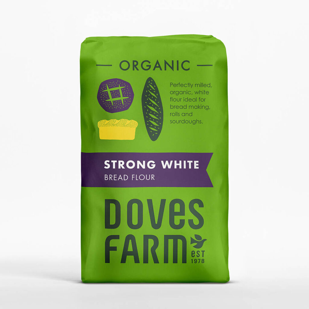 Doves Farm Organic Strong White Bread Flour 1.5Kg