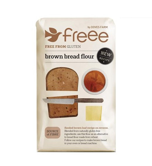 Doves Farm Gluten Free Brown Bread Flour 1Kg