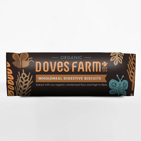 Doves Farm Organic Wholemeal Digestive Biscuits 400g