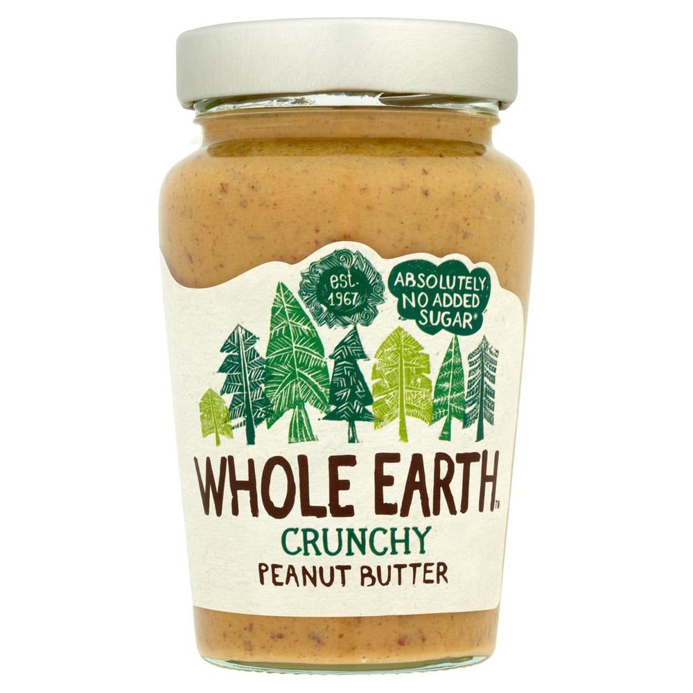 Whole Earth Peanut Butter Crunchy 340gr