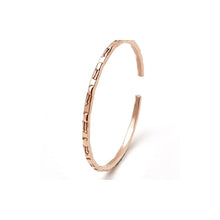 Power Health Narrow Pattern Copper Bangle