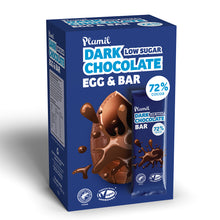 Plamil Dark Low Sugar Egg & Bar 125g