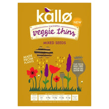 Kallo Mixed Seeds Veggie Thins 100g GF