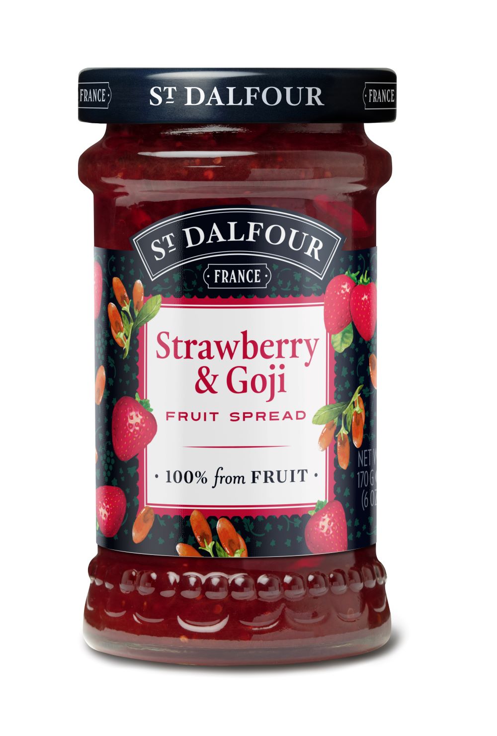 St Dalfour Superfruit Strawberry & Goji 170g