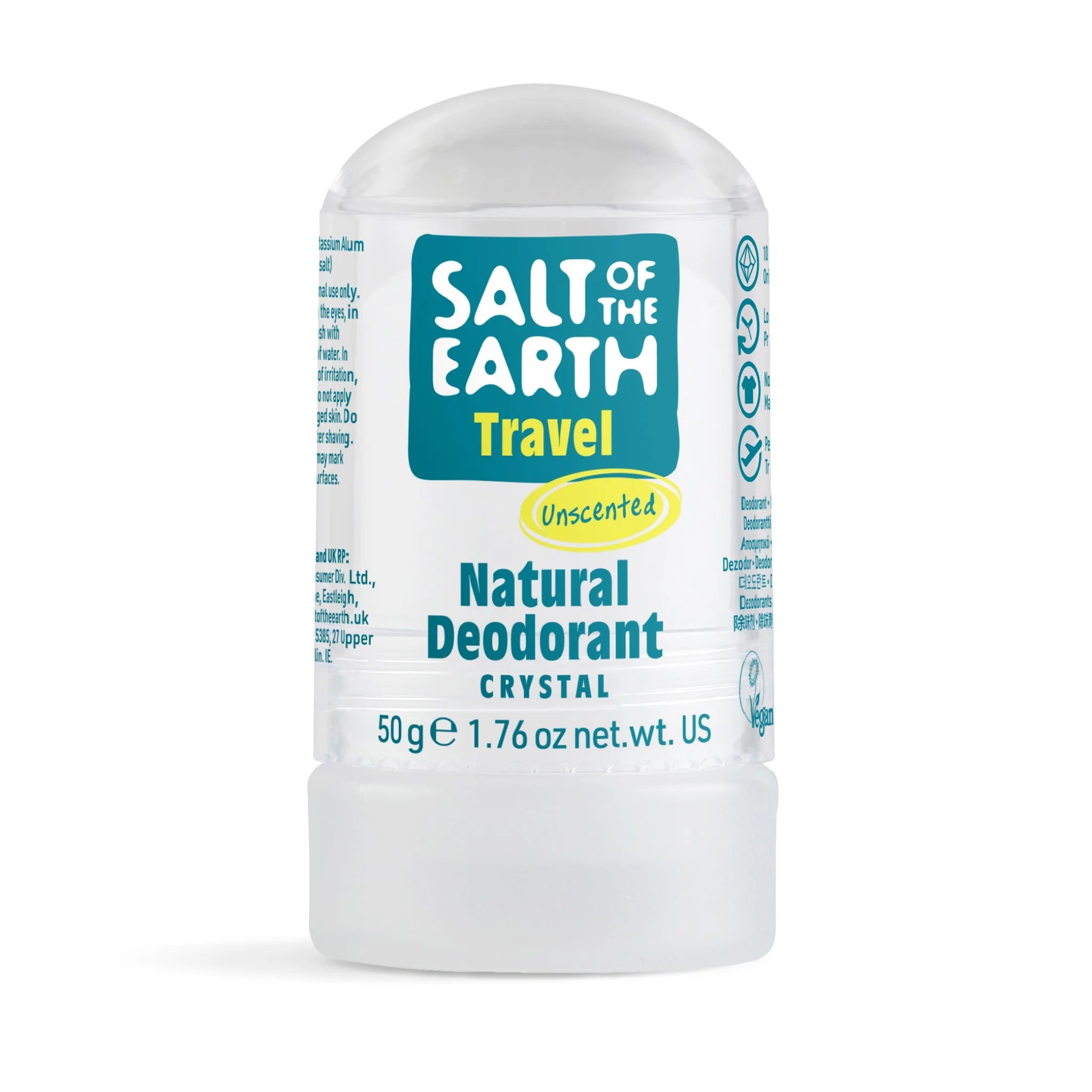 Salt of the Earth Natural Travel Crystal Deodorant 50g