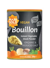 Marigold Organic Vegan Less Salt Bouillon Grey 500g