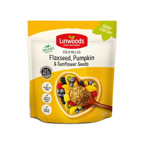 Linwoods Organic Flaxseed Sunflower & Pumpkin Seeds 425G