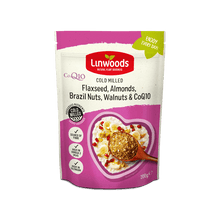 Linwoods Organic Flaxseed Almonds Brazil Nuts Walnuts & Co-Enzyme Q10 360G