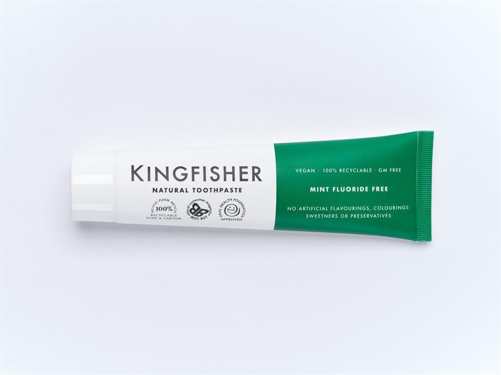 Kingfisher Mint Lemon Toothpaste Fluoride Free 100M