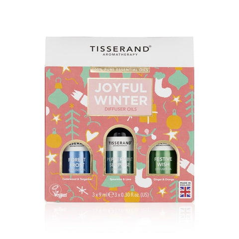 Tisserand Joyful Winter Essential Oil Trio