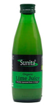 Sunita Organic Lime Juice 250ml