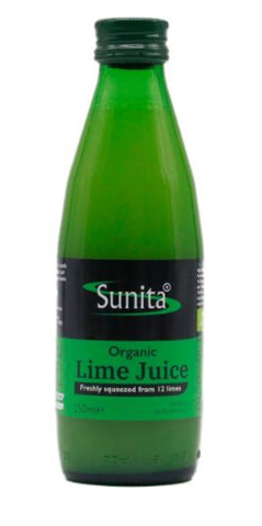 Sunita Organic Lime Juice 250ml