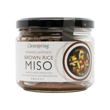 Clearspring Miso Brown Rice Miso Jar Unpasteurised 300g