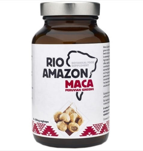 Rio Trading Organic Maca 500mg 60 vegicaps