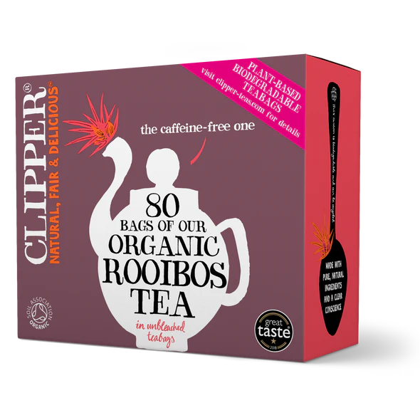 Clipper Organic Rooibos Tea 80 Bags