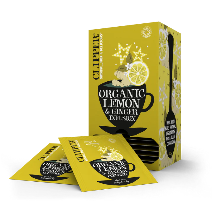 Clipper Organic Lemon & Ginger infusion 25bags