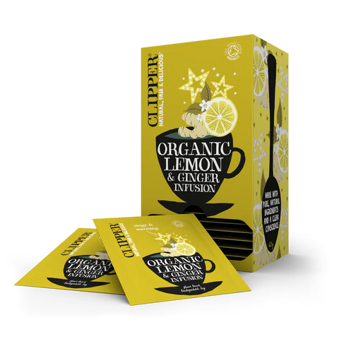 Clipper Organic Lemon & Ginger infusion 25bags