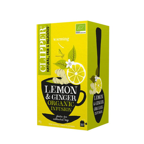 Clipper Organic Lemon & Ginger 20 Bags