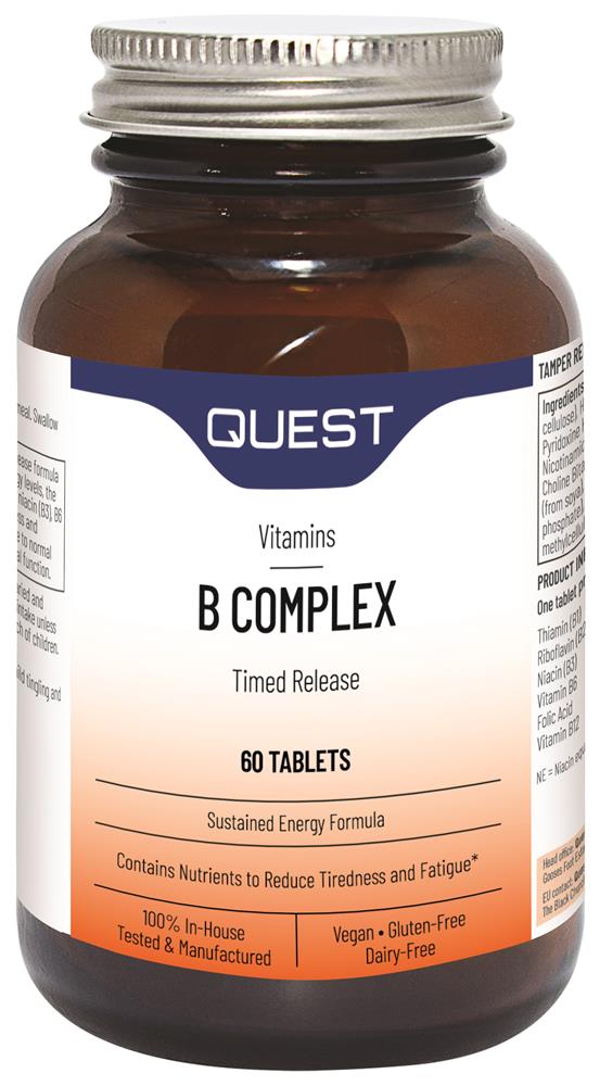 Quest B Complex Timed Release 60 Caps