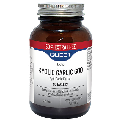 Quest Kyolic Garlic 600mg 90 Tabs