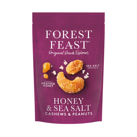 Forest Feast Heather Honey & Sea Salt Cashew & Peanuts 120g