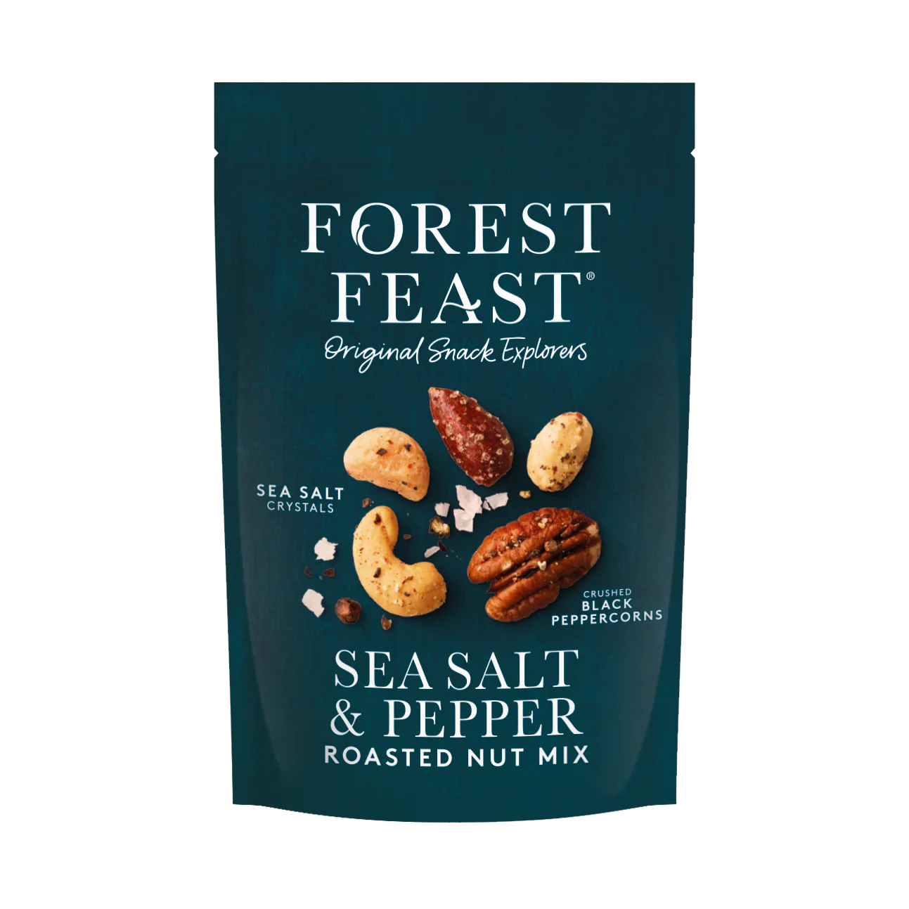 Forest Feast Sea Salt & Pepper Roasted Nut Mix 120g
