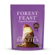 Forest Feast Belgian Milk Chocolate Brazil Nuts 120g