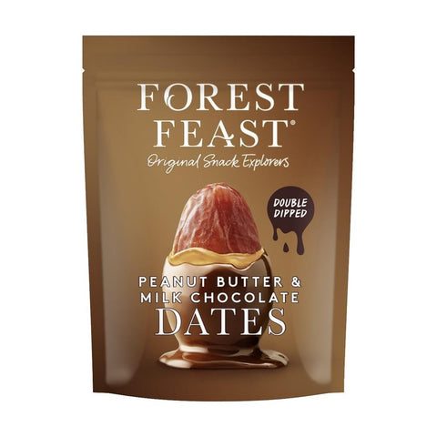 Forest Feast Peanut Butter & Milk Chocolate Dates 140g