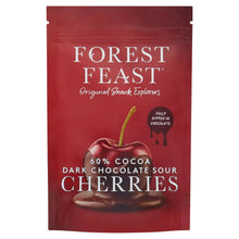 Forest Feast Dark Chocolate Sour Cherries 40g
